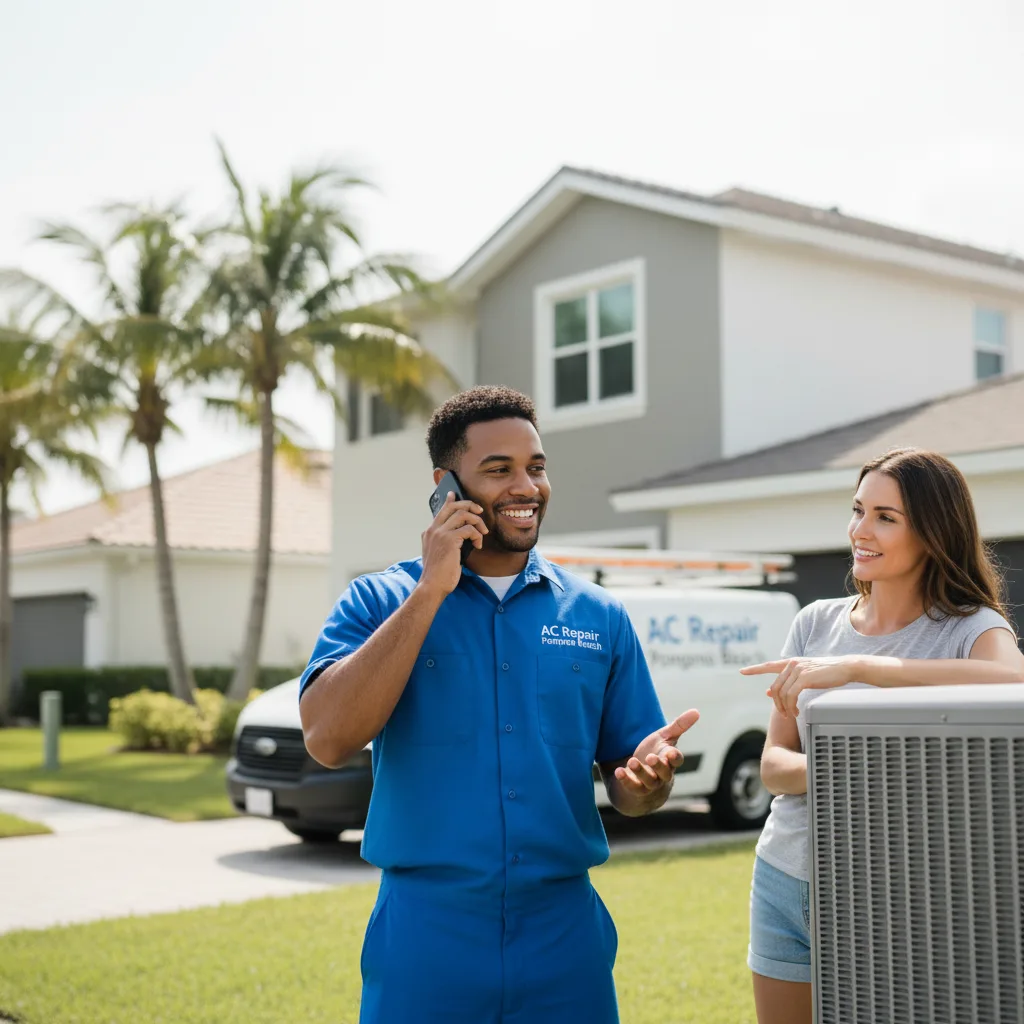 AC Repair Pompano Beach customer support in La Quinta